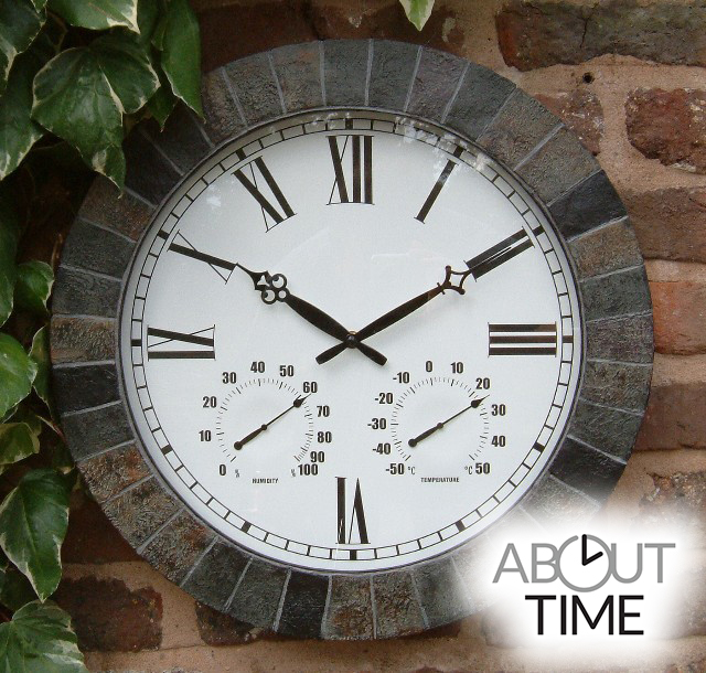 Reloj grande Efecto Pizarra - 45cm - About Time™